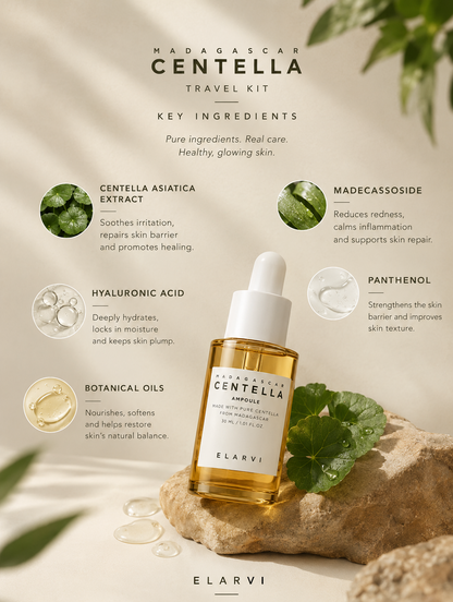 Madagascar Centella Travel Kit